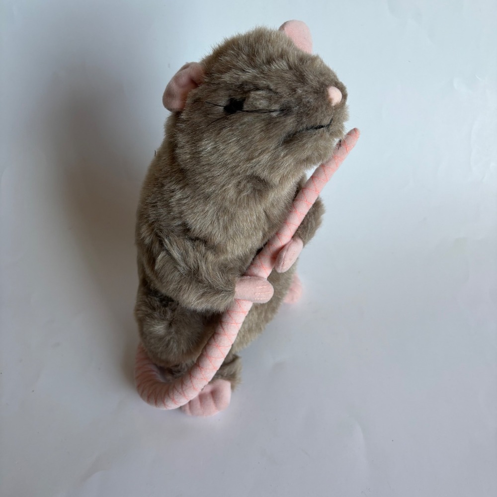 Harry Potter Scabbers Plush Noble Collection Wizarding World Ron Weasley Rat 12"